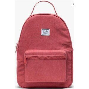 Herschel Supply Co Nova Cotton Casuals Daypack Mineral Red Backpack NWT